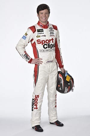 Sport Clips Racing Driver Erik Jones